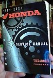 Honda 1999-2001 TRX400EX Fourtrax Service Manual