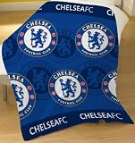 Chelsea Rotary Fc Football Official Fleece Blanket Throw