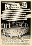 1959 Ad Citroen ID19 Paul Coltelloni Pierre Alexandre - Original Print Ad