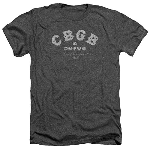 CBGB Tattered Logo Mens Heather Shirt