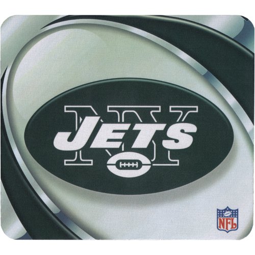 NFL Football Team Logo Vortex Sublimated Mouse Pad - New York Jets