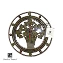 Grandeur Passion Wrought Iron Clock