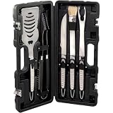 Outdoor Living : Picnic Time 778-00-175 Inferno Stainless Steel BBQ Tools