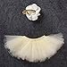 WILLTOO Newborn Baby Girls Boys tutu Dress Costume Photo Photography Prop Outfits (Yellow)