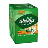 Always Ultra Thin Overnight With Wings 56 Count