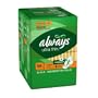 Always Ultra Thin Overnight With Wings 56 Count