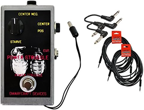 Dwarfcraft Devices Power Struggle Cable Bundle w/ 4 free Items: 2x 18.6' Strukture Cables, 2x Hosa Patch Cables