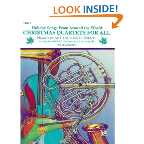 Christmas Quartets for All (Holiday Songs from Around the World) Ryden and William
