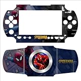 Skin for SONY PSP Slim Sticker Decal Protector Spider-Man Red
