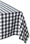 DII Navy and White Checkers  Tablecloth 60 x 84"