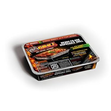 Ez Grill 4831 Portable Disposable Barbeque Regular