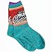 Laurel Burch Socks-Polka Dot Cats -Turquoise