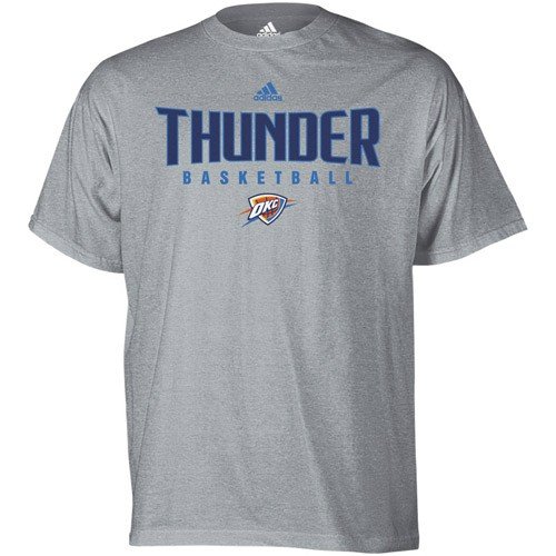 adidas Oklahoma City Thunder Ash Absolute T-shirt (Small)