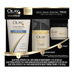 Olay Total Effects Skin Care Starter Trio Pack, 1 Kit