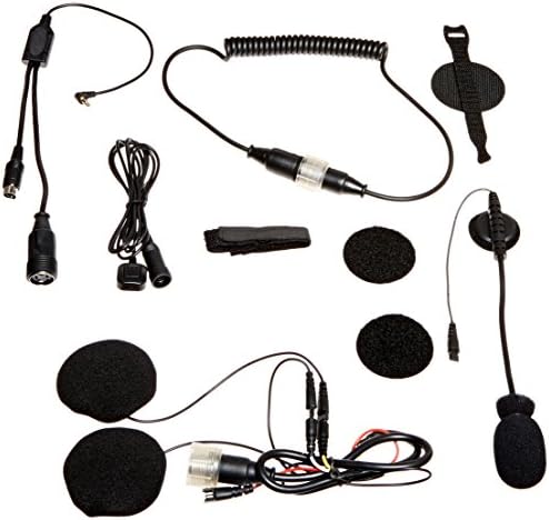 MotoComm Motorcycle/Powersport Helmet Smartphone Headset with Control Button