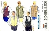 Butterick 4484 Sewing Pattern Men’s Vest Chest 30 – 40