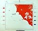 1933 Colour Map Italy Statistics Chieti Land Ownership