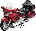 New Ray Toys 1:12 Scale Street Model Honda 2010 Goldwing Burgandy 57253A
