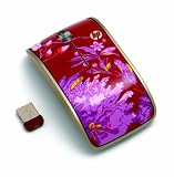 HP Wireless Optical Vivienne Tam Mouse - Red
