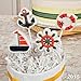 Fun Express Nautical Character Suckers for Wedding - Edibles - Sucker & Pop - Character Suckers - Wedding - VBS Vacation Bible School Supplies/Decor - 12 Pieces