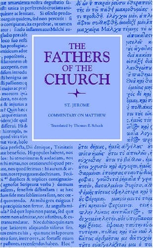 Commentary on Matthew (Fathers of the Church) under Canon Law in The Books Store