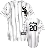 Carlos Quentin Jersey: Youth 2010 Majestic Home Pinstripe Replica #20 Chicago White Sox Jersey