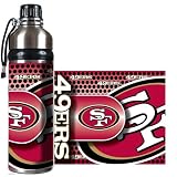San Francisco 49ers - NFL 24oz Stainless Steel Water Bottle with 360&Acirc;&ordm; Wrap
