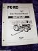 Ford 507 Side Mounted Mower OEM Tractor Parts Manual