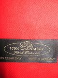 100% Cashmere Wool Super Soft Feel Scarf / Muffler - Venetian Red