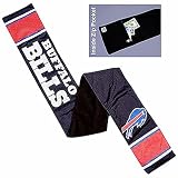 NFL BUFFALO BILLS Jersey Scarf With Inside Hidden Pocket Size: 60" By 7" by Little Earth