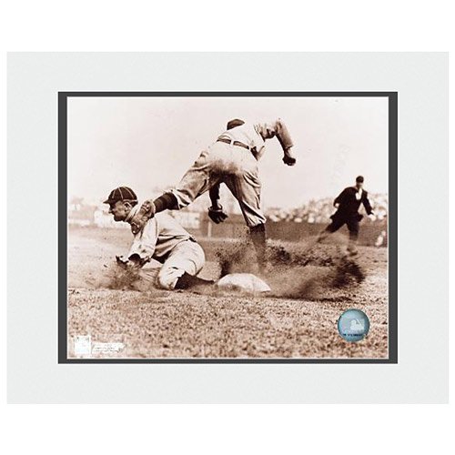 Photo File Detroit Tigers Ty Cobb Matted Photo