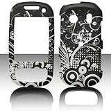 SAMSUNG M350 SEEK BLACK WITH WHITE ABSTRACT CIRLCES