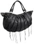 botkier Taylor Large Satchel,Black Cow,one size