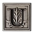 Monogram Keychain - U Monogram Keychain - U
