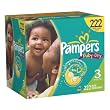 Pampers Baby Dry Size 3 Diapers Economy Pack Plus 222 Count