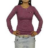 Volcom Ladies Authentic Purple Long Sleeve Top