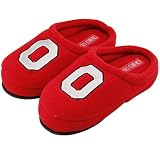 Ohio State Buckeyes Youth Scarlet Fleece Slippers