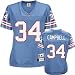 Earl Campbell Houston Oilers Light Blue NFL Women's Premier Throwback Jersey - Medium