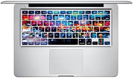 Beautiful Oil Painting Rose Macbook Pro Keyboard Vinyl Skin Decal Stickers for MacBook Pro 13.3" with Glossy Display,Model: A1278