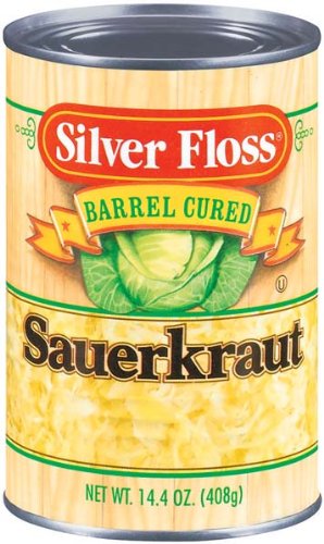 Silver Floss Sauerkraut Barrel Cured - 24 Pack