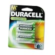 Duracell DC1500B4N AA NiMH Duracell Rechargeable Batteries, (4 Batteries)