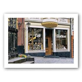 Cafe Konditorei by Stan Beckman 16"x12" Art Print Poster