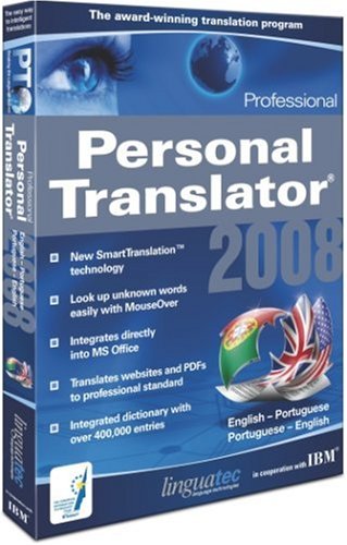 Personal Translator 2008 Professional Englisch - Portugiesisch