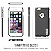 iPhone 6 Plus Case, Caseology [Daybreak Series] Slim Fit Shock Absorbent Cover [Black] [Slip Resistant] for Apple iPhone 6 Plus (2014) & iPhone 6S Plus (2015) - Black