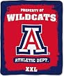 Arizona Micro Raschel Throw - Red/ Blue (50x60")&nbsp;