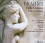 Brahms: Viola Sonatas; Trio in A minor