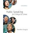 Public Speaking for College and Career with Connect Plus Public Speaking by Hamilton Gregory