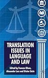 Translation issues in language and law