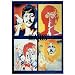 (24x36) The Beatles Four Faces Pop Art by Richard Avedon Music Poster Print
