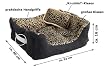 12684 Tierbett Gepard ca. 52x40x16cm mit Innenkissen + Schmusekissen + Pipi-Schutz-Unterlage